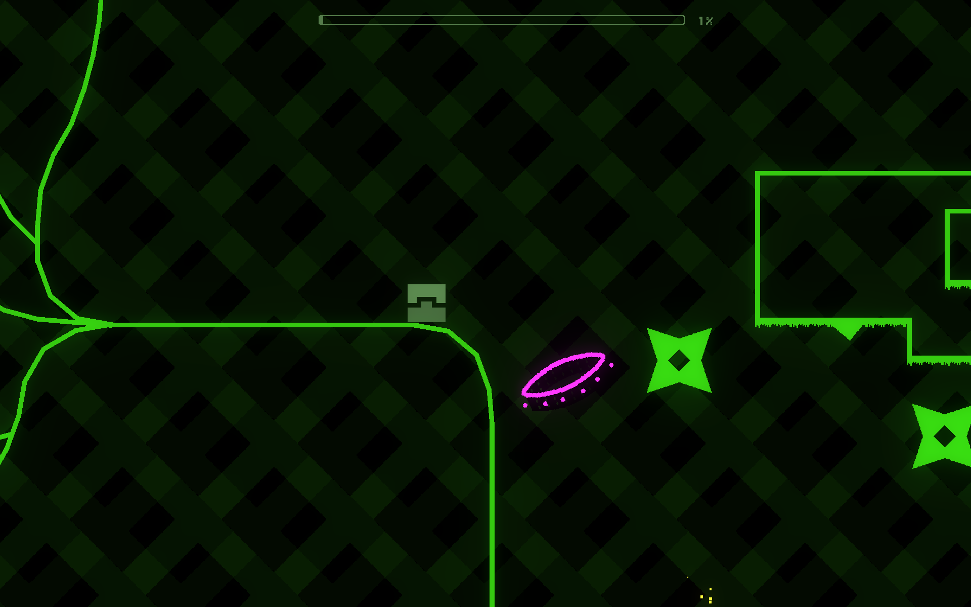 Скриншот игры Geometry Dash: Новые Уровни